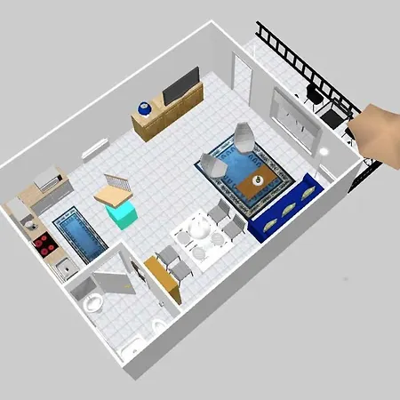 Prázdninový dům Finnhaus Nr. 05 Moenchgut *
